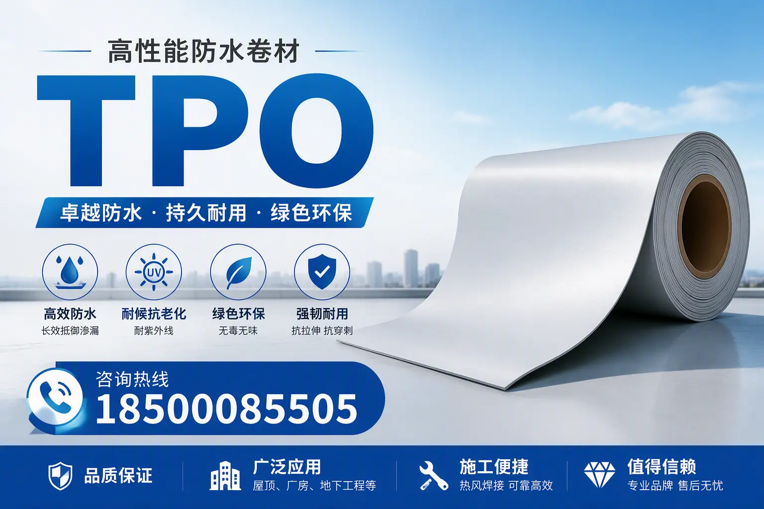 TPO材料的环保特性及其在德阳的应用